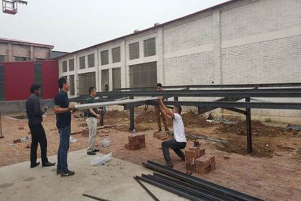 邁貝特“施工隊”，“一級施工資質(zhì)”,獲印度客戶好評