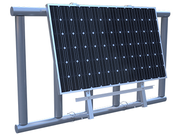 MRac 新型陽(yáng)臺(tái)光伏支架