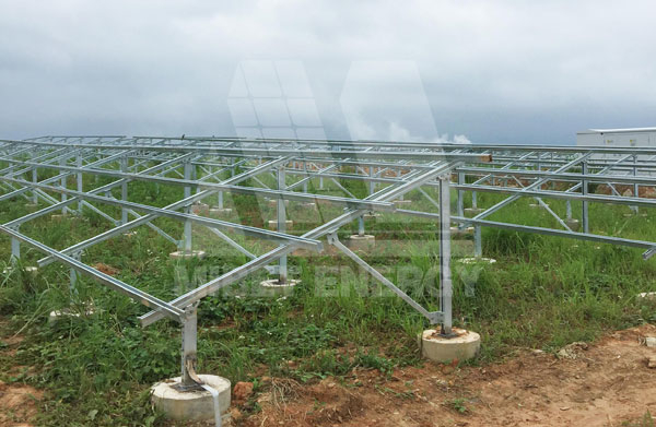 地面太陽能支架系統(tǒng)關于基礎部分的分類及特點