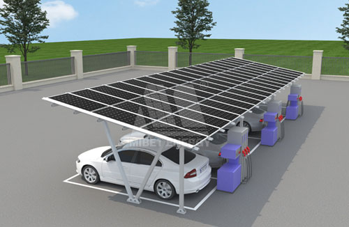 穹頂之下新時(shí)尚：光伏車棚打造節(jié)能減排強(qiáng)勁“引擎”